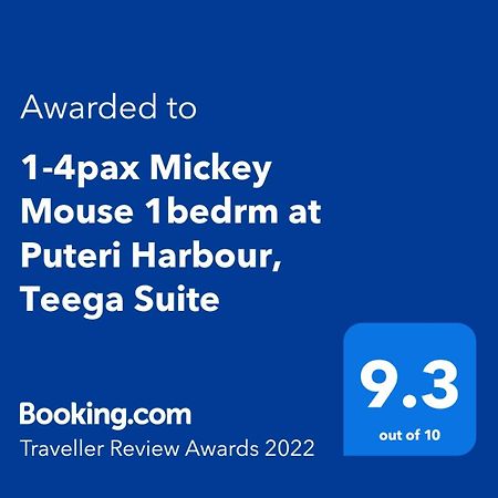 1-4Pax Mickey Mouse 1Bedrm At Puteri Harbour, Teega Suite Nusajaya  Esterno foto